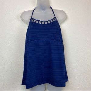 Mossimo navy blue swimming top sleeveless XL